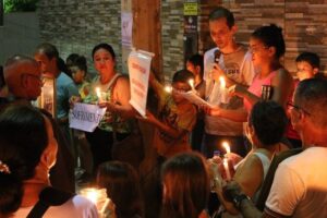 Caminhada penitencial, contempla os mistérios de Jesus