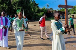 Jovens na Beira promovem Via sacra pela paz em Cabo Delgado e no mundo