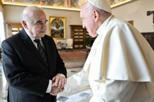 Presidente da República de Malta recebido pelo Papa no Vaticano