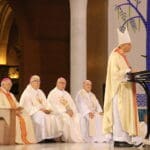 Missa no Santuário Nacional é rezada na intenção dos bispos eméritos e Dom Vicente Costa representa o Regional em Comissão Nacional