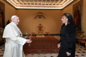 Mensagem do Papa à presidente da Eslováquia