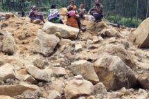 O pesar do Papa pelo deslizamento de terra devastador em Papua Nova Guiné