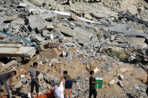 Gaza tornou-se um cemitério infantil