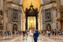 A experiência de brasileiros que se casaram na Basílica de São Pedro, no coração da Igreja