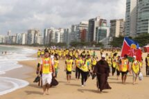 Franciscanos acolhem 400 jovens para a Caminhada Franciscana da Juventude