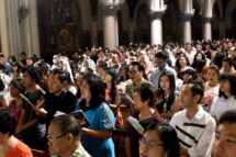 No “túnel da fraternidade”, em Jacarta, que liga a catedral à mesquita