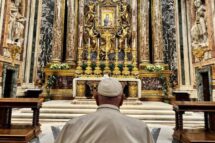 Papa agradece a Nossa Senhora pela viagem à Bélgica e Luxemburgo