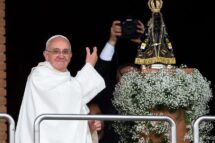 Papa: Nossa Senhora Aparecida, Virgem da alegria!