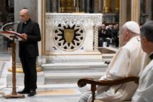 Dom Reina: a Igreja de Roma pede mais confronto com as instituições