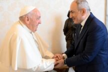 Papa recebe em audiência o primeiro-ministro da Armênia