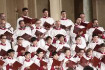 Coro da Capela Sistina na Basílica de Santo Apolinário para “Concertos do Jubileu”