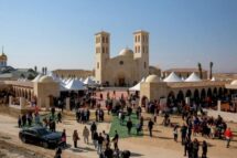 Oração e acolhida de peregrinos: a vida dos missionários na nova igreja do Batismo de Jesus