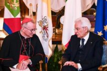 Tratado de Latrão, Parolin: esperamos uma paz duradoura, não à d