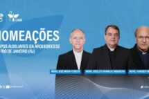 O Papa nomeia três bispos auxiliares para a Arquidiocese do Rio de Janeiro