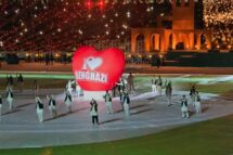 Inauguração do estádio de Benghazi, na Líbia: o esporte é caminho de fraternidade