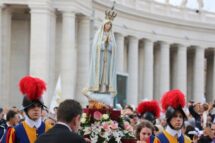 Jubileu da Espiritualidade Mariana, a imagem de Nossa Senhora de Fátima em Roma