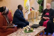 Gallagher recebe o vice-presidente do Zimbábue