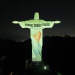 Santuário Cristo Redentor presta homenagem ao Papa Francisco