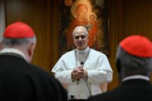 Leão XIV aos cardeais: “O Papa é um humilde servo de Deus e dos irmãos”