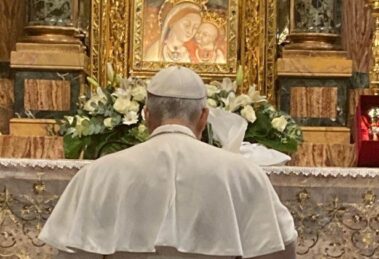 Papa Leão XIV visita o Santuário de Nossa Senhora do Bom Conselho