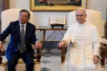 Papa Leão XIV encontra o presidente da Colômbia no Vaticano