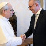 Papa recebe em audiência o primeiro-ministro da Austrália 