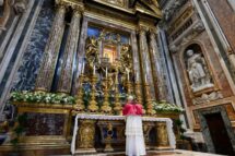 Leão XIV visita a Basílica de Santa Maria Maior
