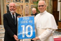 O Papa aos jogadores do Napoli: a vitória é fruto do trabalho em equipe