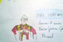 “Parabéns, Papa Leão”: os desenhos das crianças pelo primeiro mês de pontificado