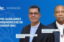 Papa nomeia bispos auxiliares para a Arquidiocese de Salvador