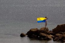 Minas, perigo também para banhistas na Ucrânia
