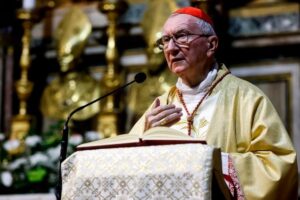 Cardeal Parolin: confio as mulheres maltratadas a Santa Mônica