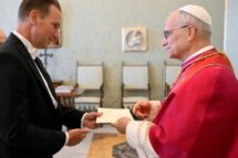 Papa recebe o novo embaixador dos Estados Unidos junto à Santa Sé