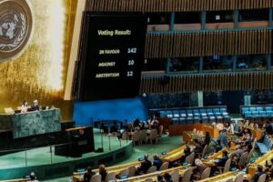 ONU diz “sim” a dois Estados, mas sem o Hamas. Israel: decisão vergonhosa