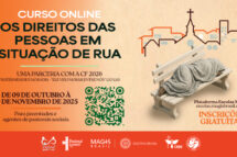 Itinerário Formativo aborda os direitos das pessoas em situação de rua