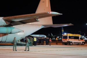 Chegaram a Roma mais 15 crianças de Gaza necessitadas de assistência