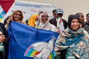 Jubileu dos migrantes: 44 refugiados da Etiópia graças aos corredores humanitários