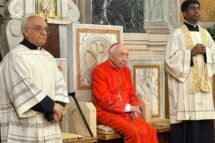 Angelo Acerbi: cardeal centenário toma posse da sua igreja em Roma
