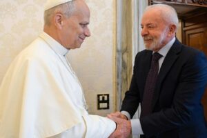 Papa recebe o presidente Luiz Inácio Lula da Silva no Vaticano