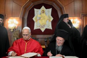 Declaração Conjunta Papa Leão e Patriarca Bartolomeu I: a meta da unidade cristã