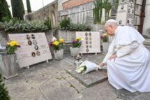 Papa: no coração, a memória dos falecidos; em Jesus, a esperança que não é ilusão