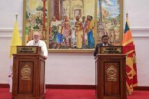 Arcebispo Gallagher se reúne com presidente do Sri Lanka Dissanayake
