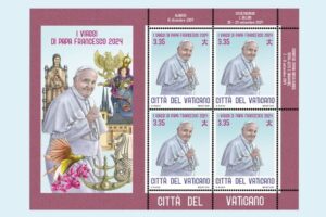 Correios do Vaticano lançam novos selos sobre as últimas viagens de Francisco e o Natal de 2025