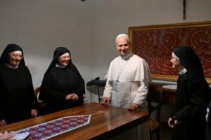 Leão XIV em Montefalco: um homem desarmado e desarmante, diz abadessa agostiniana