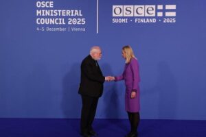 Gallagher na OSCE: renovar o compromisso com prevenção e resolução de conflitos