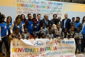 Fiumicino: 122 refugiados da Líbia, graças a corredores humanitários