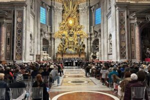 Basílica de São Pedro, canções natalinas da Capela Giulia para os visitantes