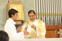 Ordenação presbiteral na Província Portuguesa da Sociedade Salesiana: diácono João Ensina