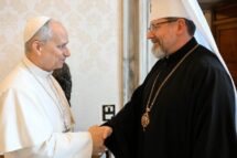 Leão XIV recebe arcebispo greco-católico Sviatoslav Shevchuk