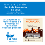 Artigo – A Campanha da Fraternidade e a presença da Igreja nos espaços públicos – Pe. Luis Fernando da Silva